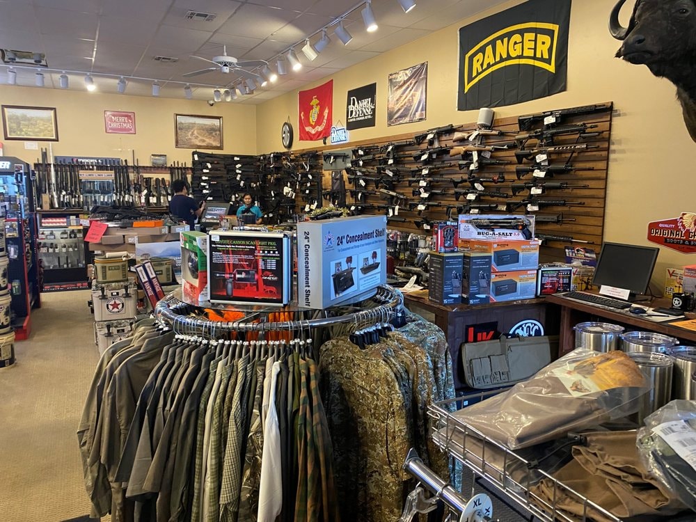 Inside Ranger Firearms store